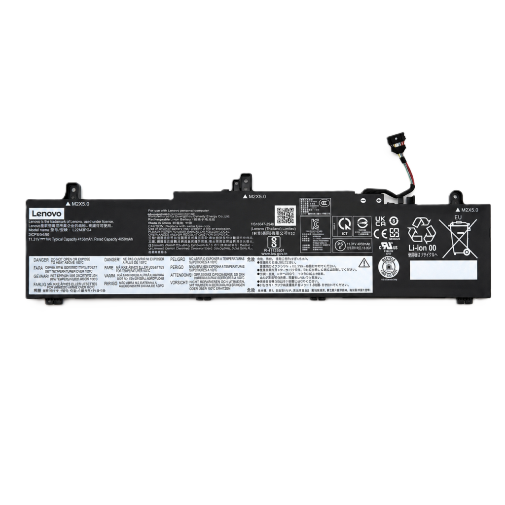 New Original Lenovo Battery L22L3PG5 11.52V for ThinkPad E14 Gen 5 E15 Gen 5 E16 Gen 1