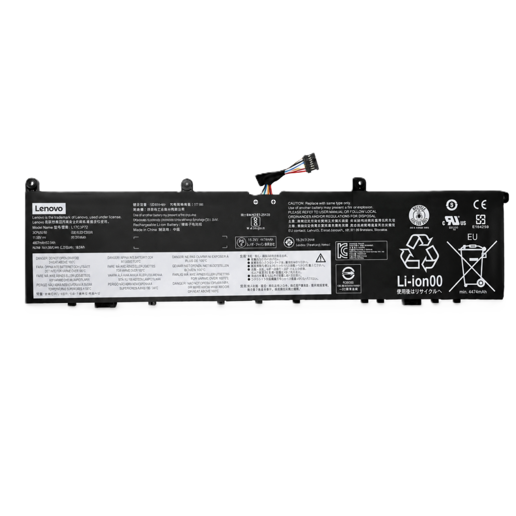 New Original Lenovo Battery L17C4P72 80Wh 15.36V for ThinkPad X1 Extreme