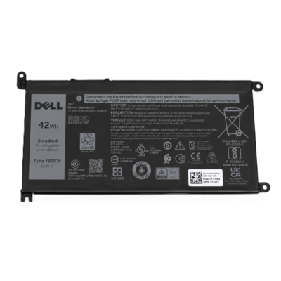 New Original Dell Battery YRDD6 42Wh 11.4V for Dell Inspiron 14/15 Series, Latitude 3310 & Vostro