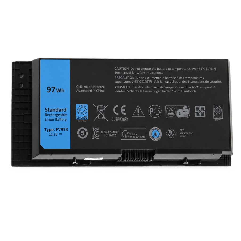 New Original Battery FV993 97Wh 11.1V for Dell Precision M4600 M4700 M6600 M6700 M6800