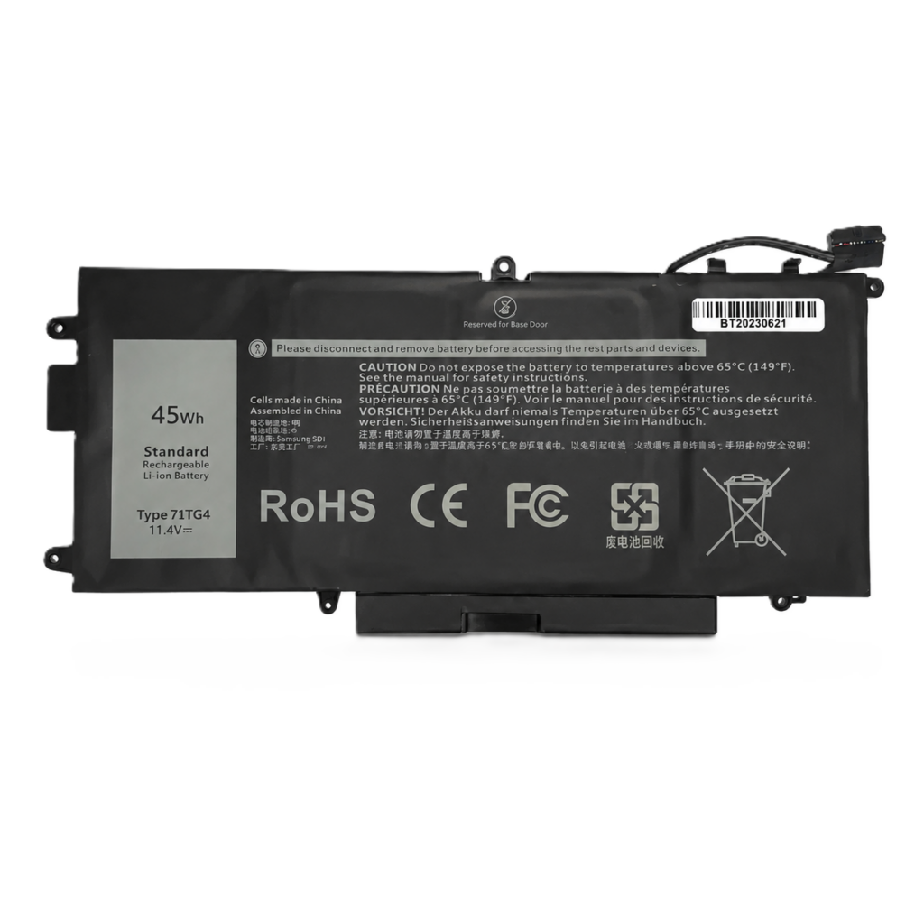 New Original Battery 71TG4 65Wh 11.4V for Dell Latitude 5400 5410 5500 5510 & Precision 3540 3550